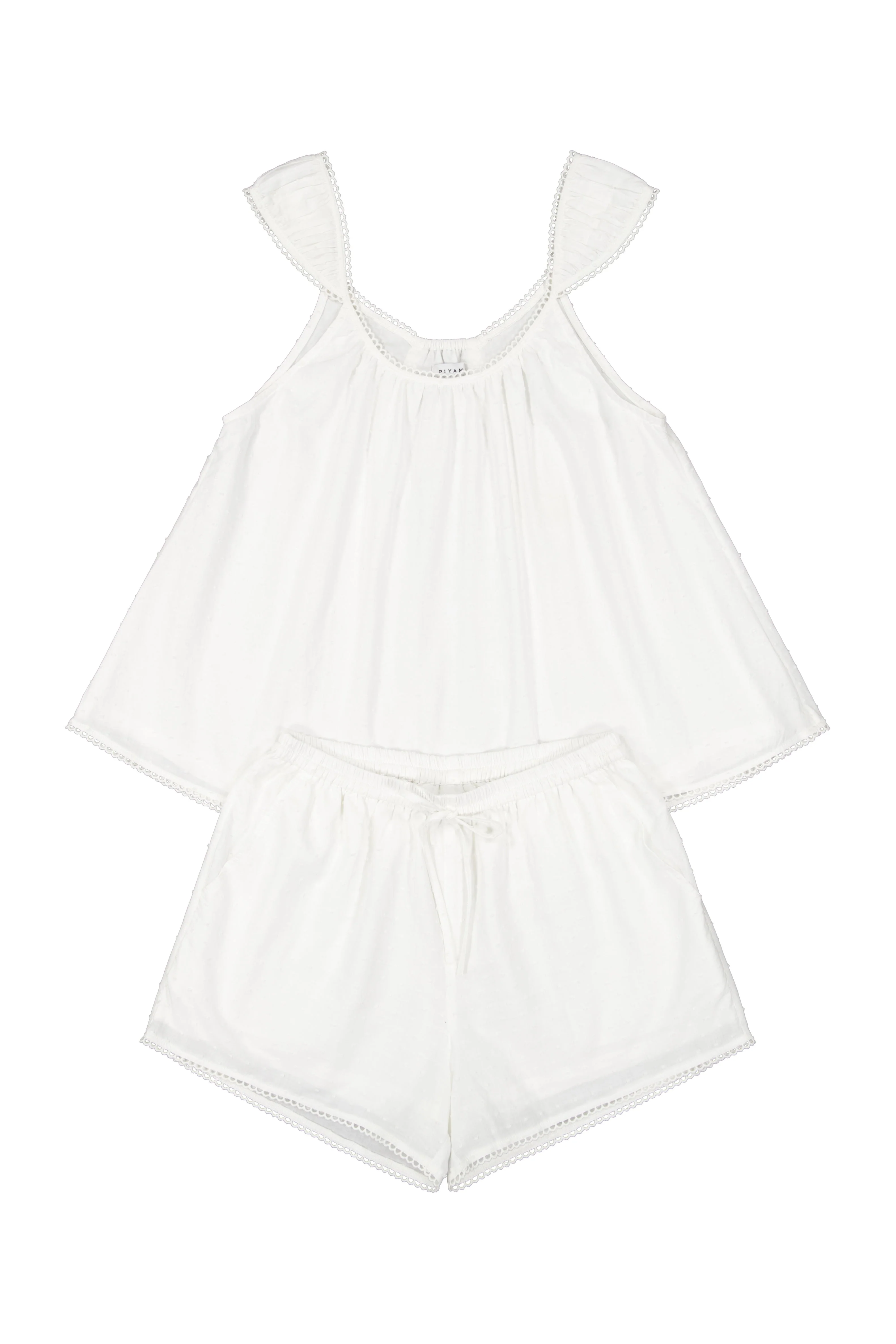 Mara Sleep Set - Cotton Swiss Dot - Image 4
